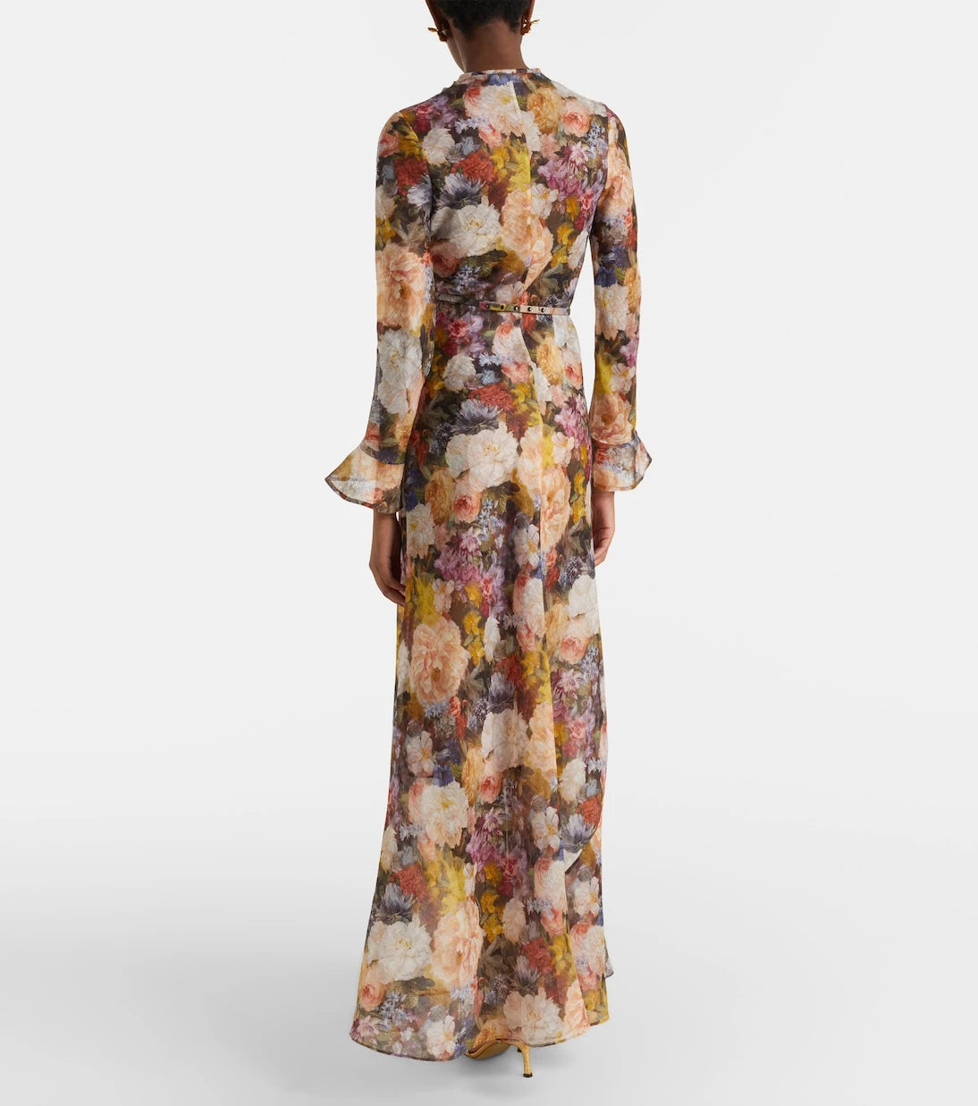Zimmermann - Alchemy belted floral maxi dress