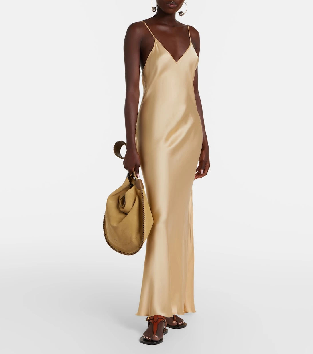Isabel Marant - Nevana satin slip dress