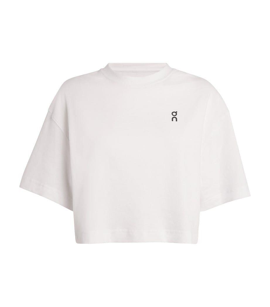 White Cotton Club Boxy T-Shirt