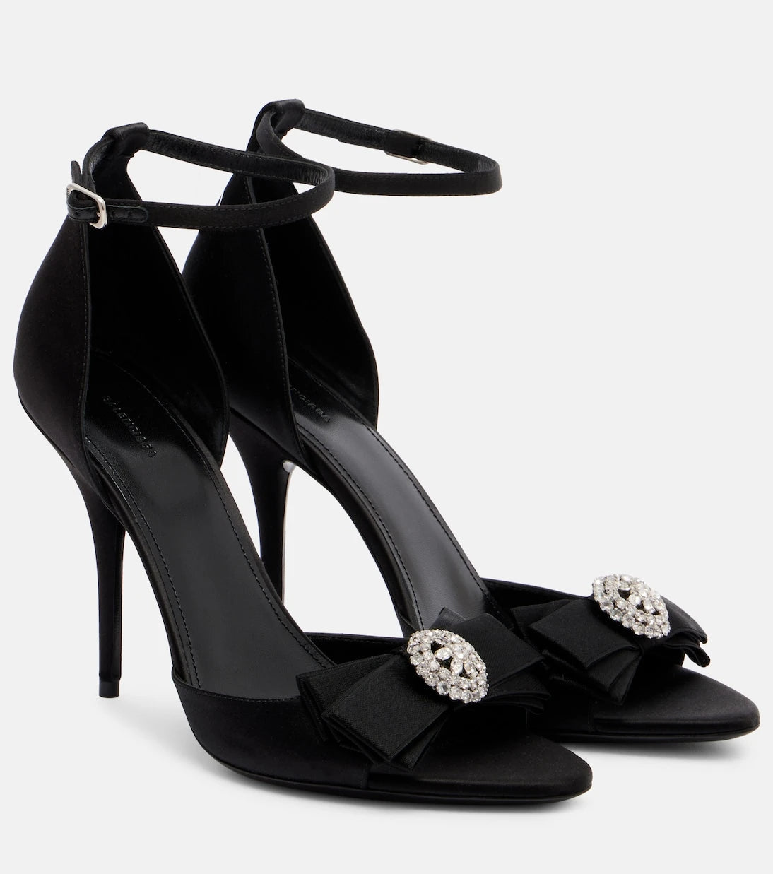 Balenciaga - Avenue Palazzo 110 satin sandals