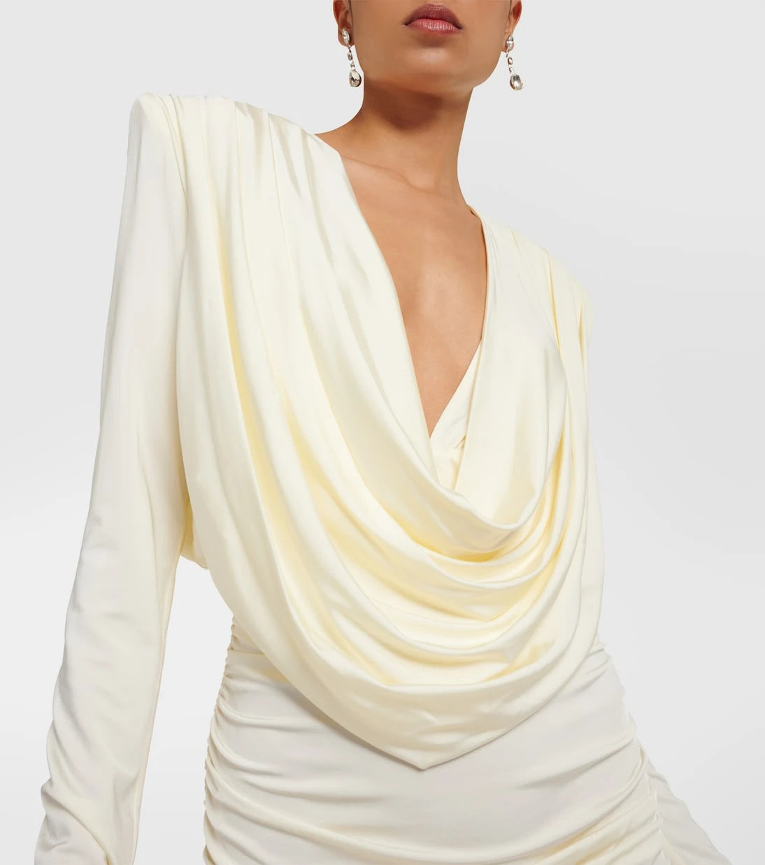 Magda Butrym - Draped jersey minidress