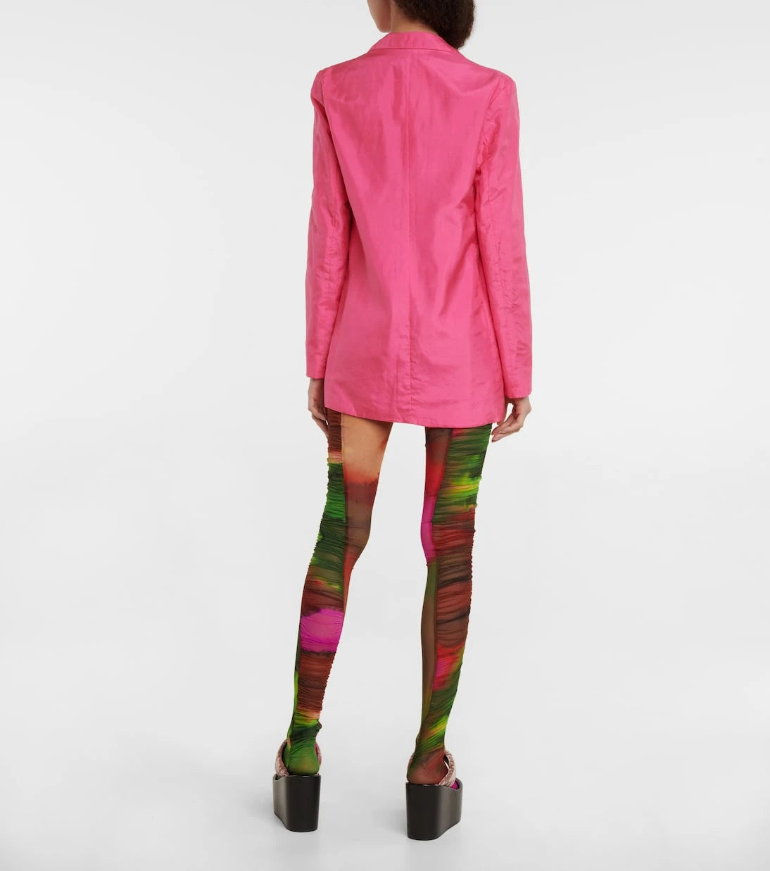 Dries Van Noten - Ruched printed tights