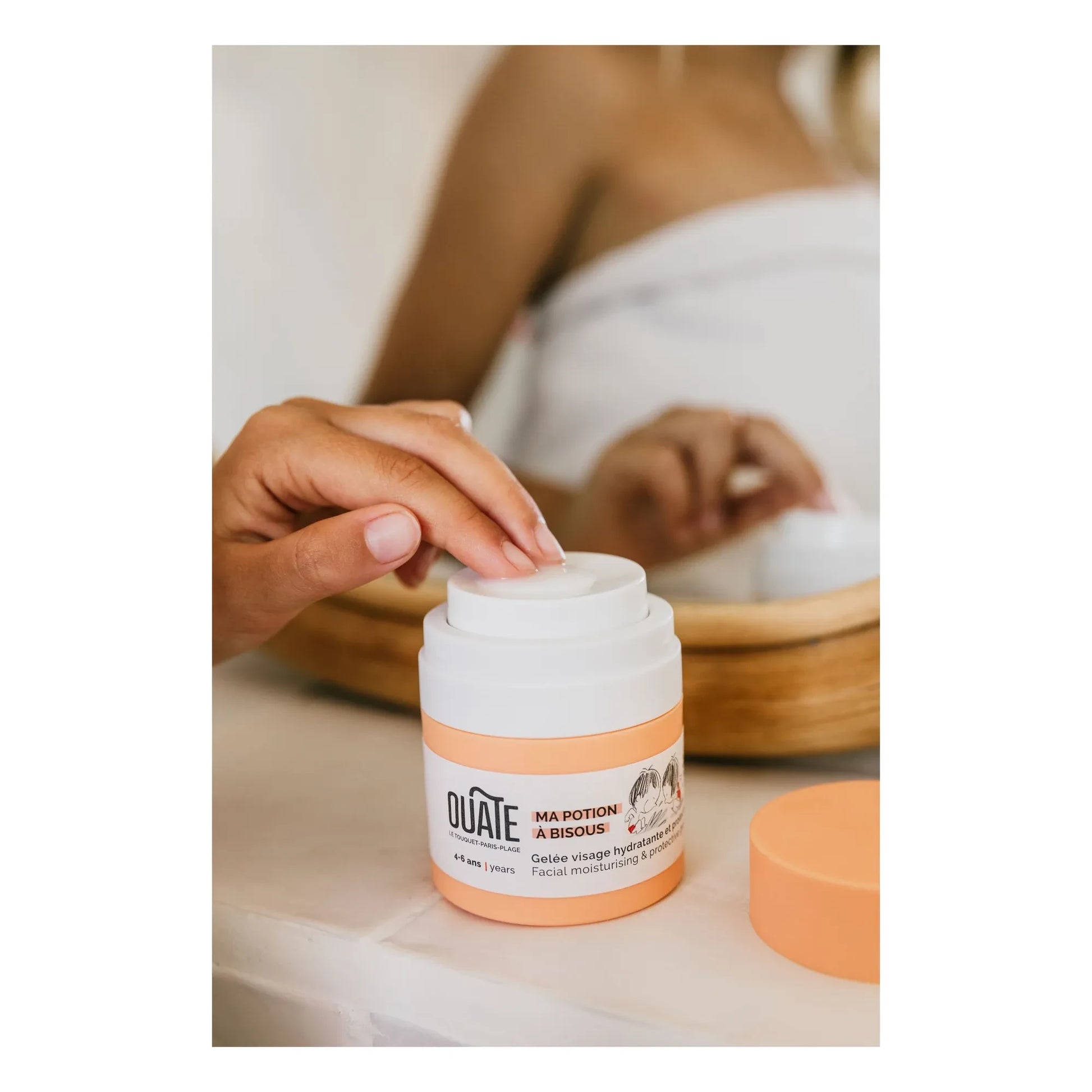 Ouate - Moisturizing jelly - Ma potion à bisous 4/6 ans - refill 30 ml