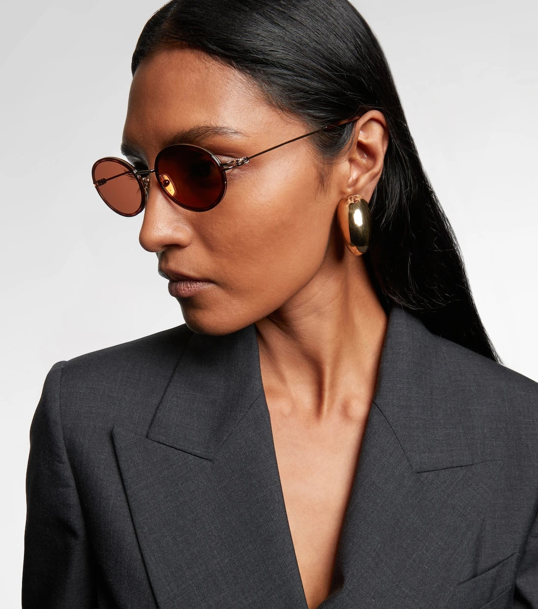 Gucci - نظارة شمسية GG Tiny بيضاوية