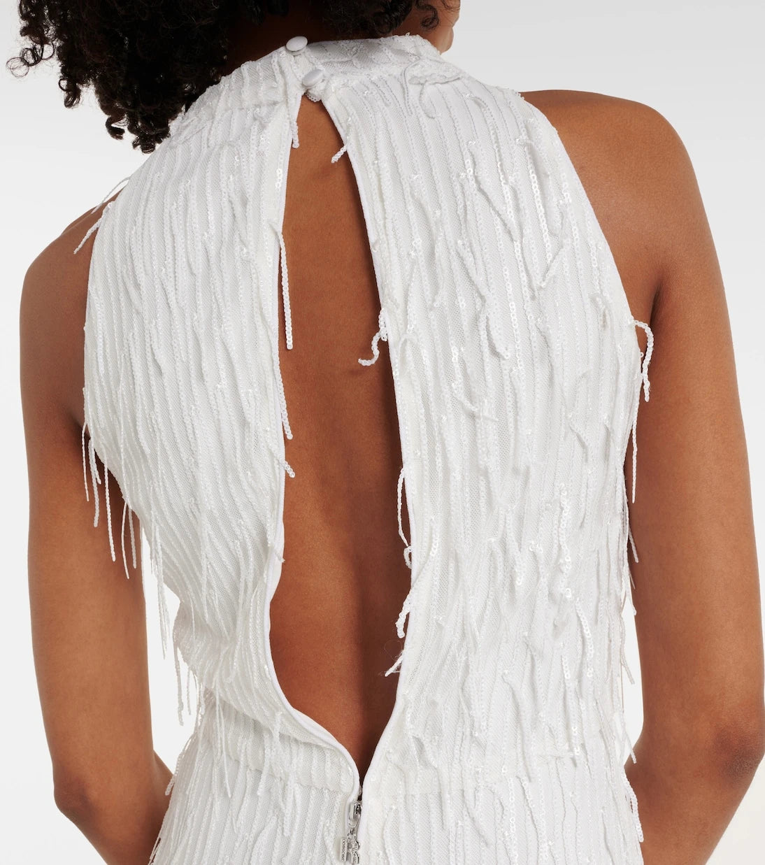 Rotate - Bridal sequined halterneck gown