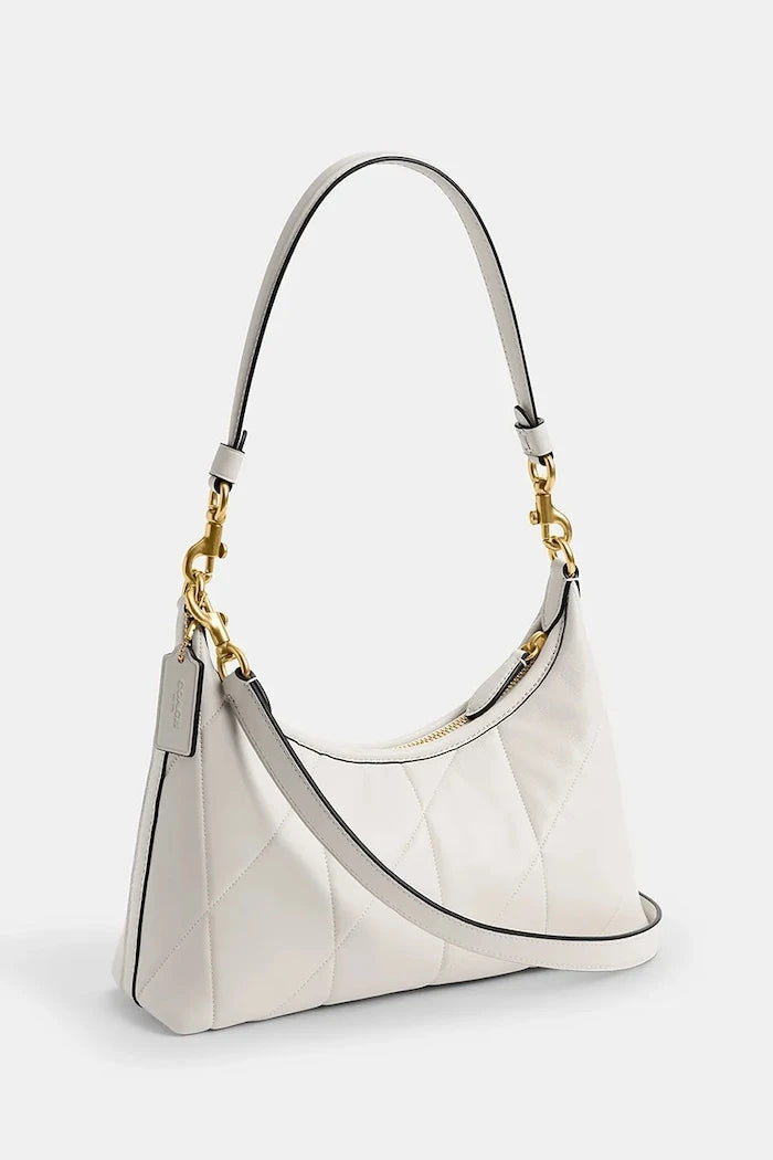 Coach чанта crossbody дамска от кожа Soft Quilted Juliet Shoulder Bag 25