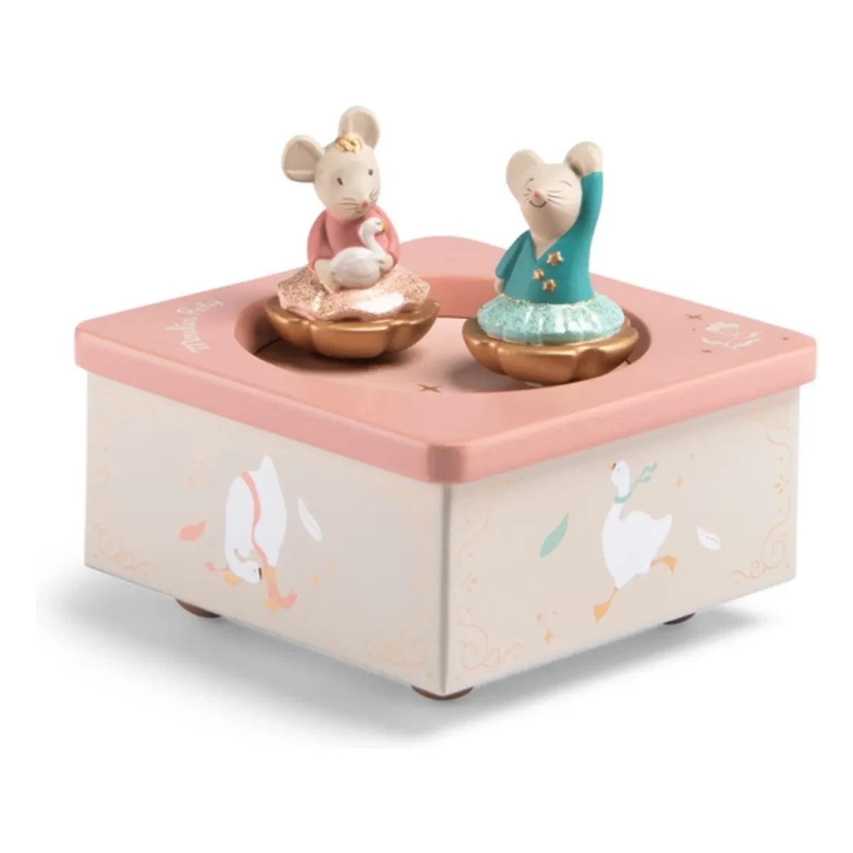 Moulin Roty - Music box Petite Ecole de Danse | Pink