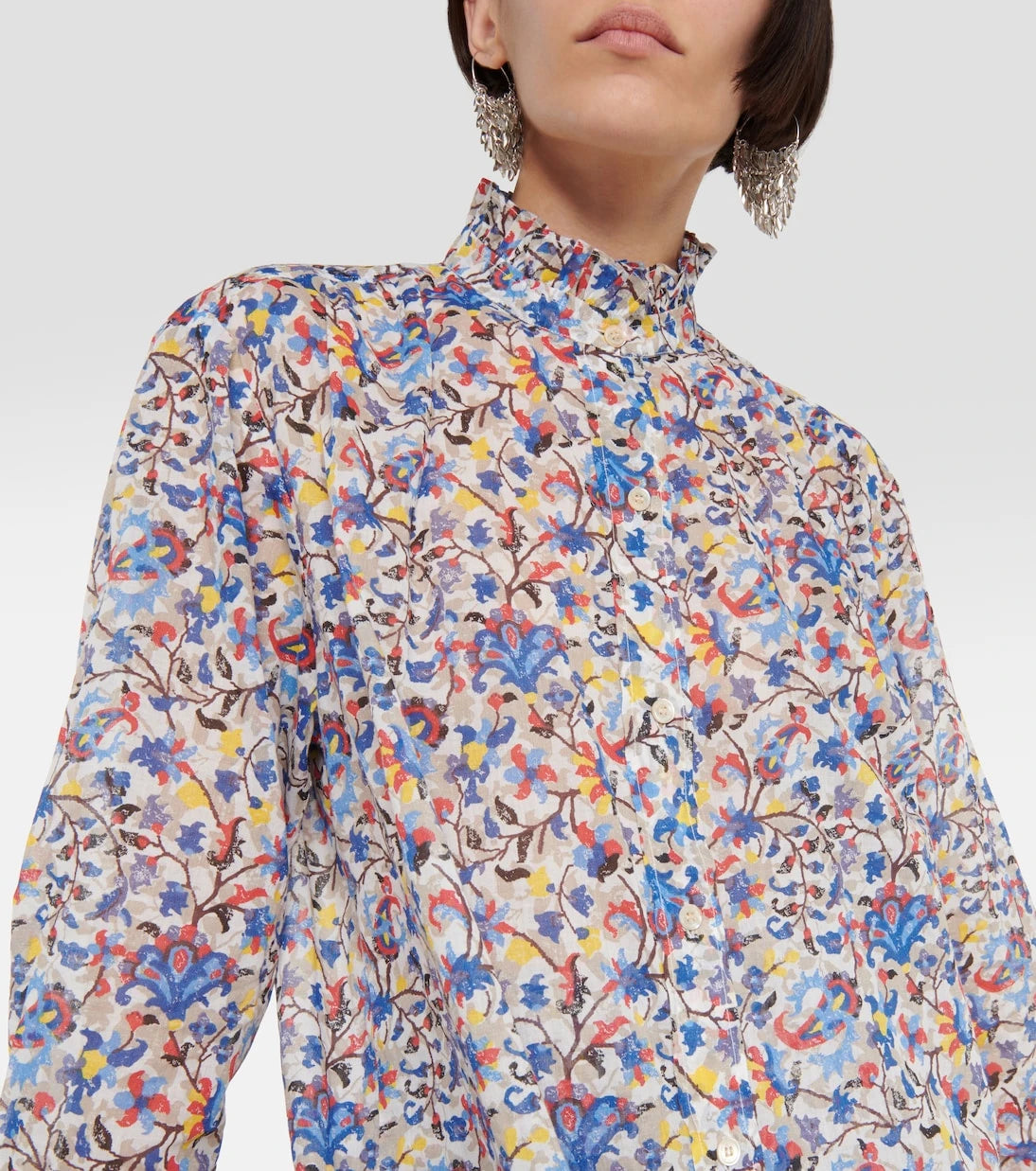 Marant Etoile - Gambine floral cotton blouse