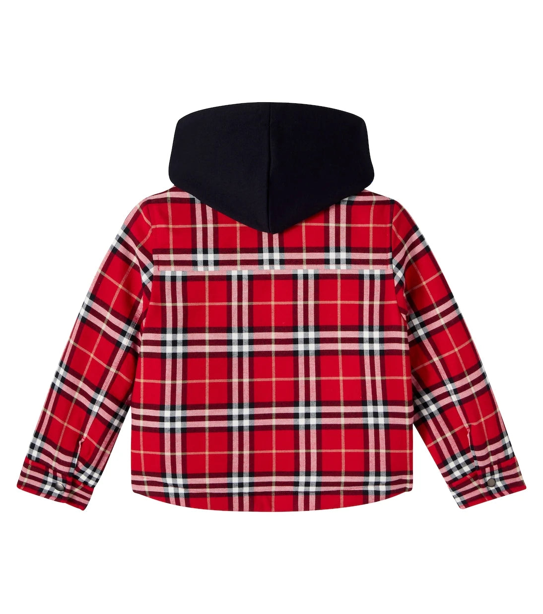 Burberry Kids - Burberry Check hooded cotton jacket