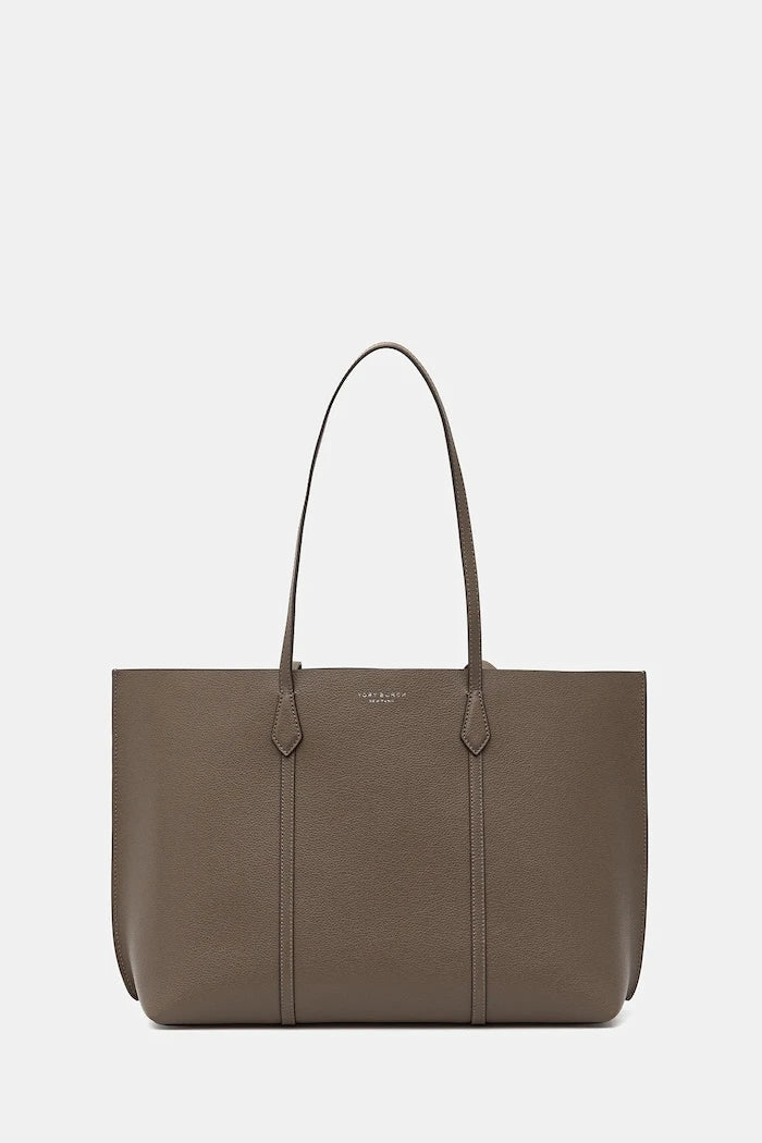 Кожена чанта Tory Burch Perry