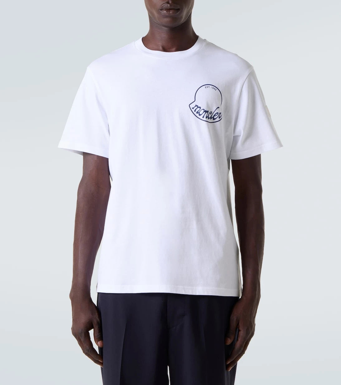 Moncler - Logo cotton jersey T-shirt