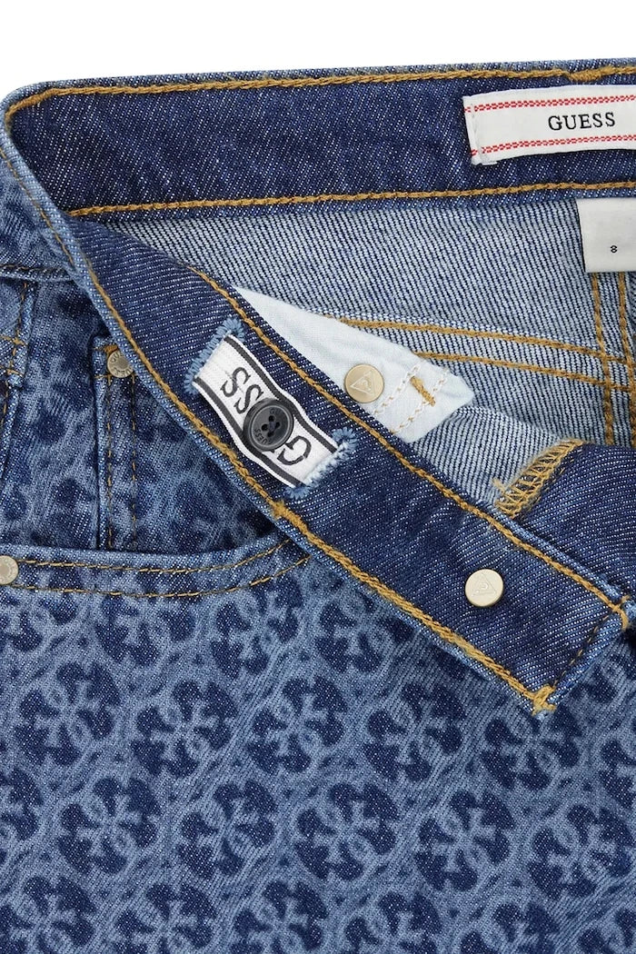 Guess дънки wide leg за деца