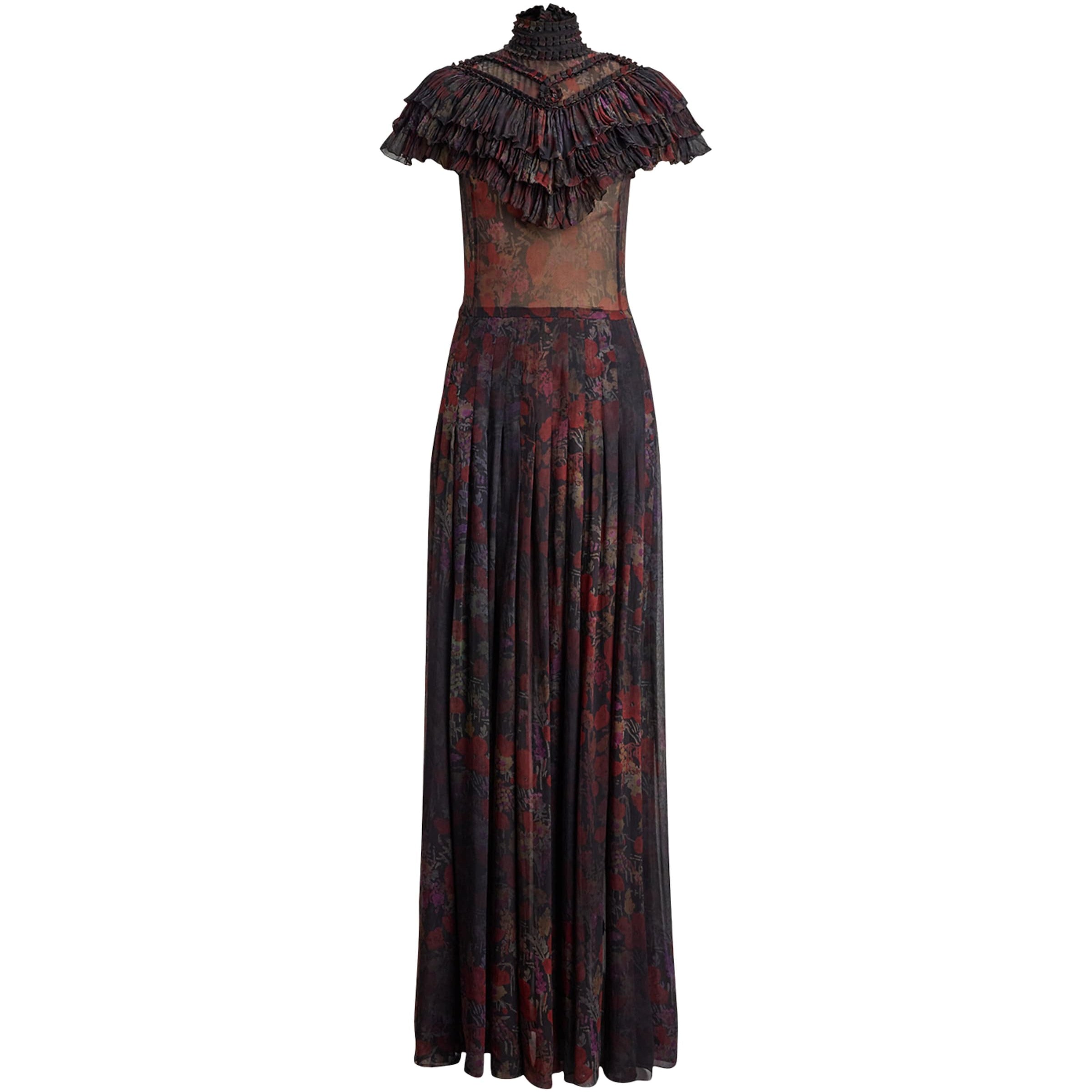 Silk Chiffon Cressida Gown