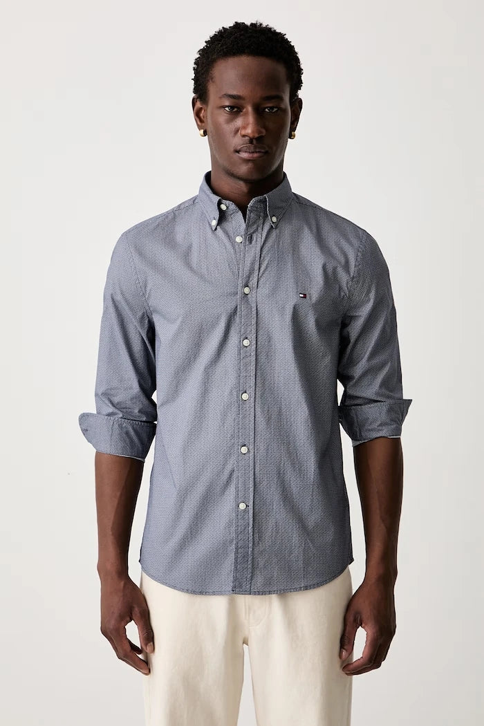 Tommy Hilfiger Erkek Pamuk Gömlek
