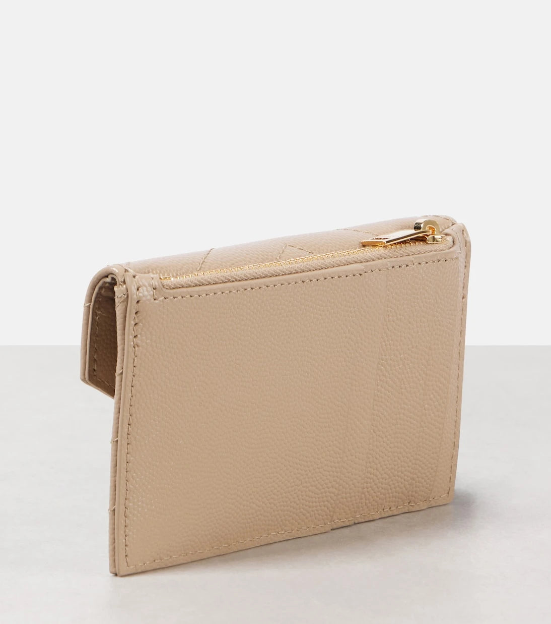 Saint Laurent - Cassandre leather wallet