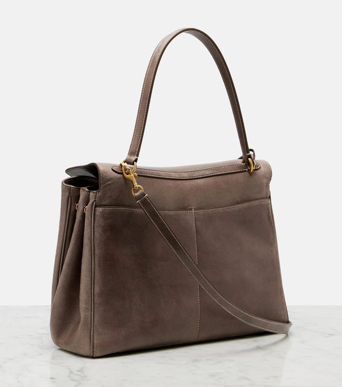 Balenciaga - Rodeo Medium leather top-handle bag