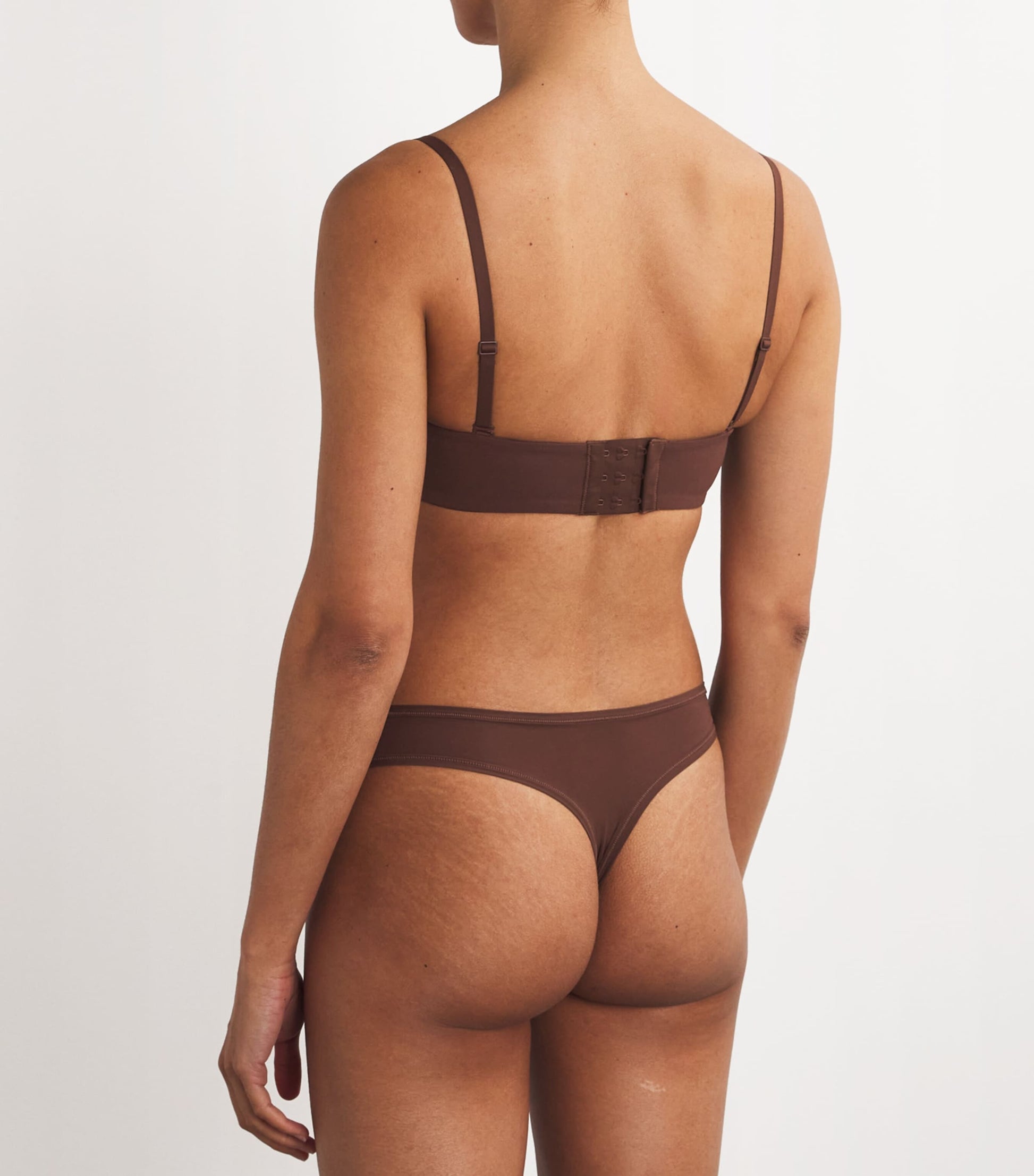 Skims Brown Fits Everybody Strapless Bra