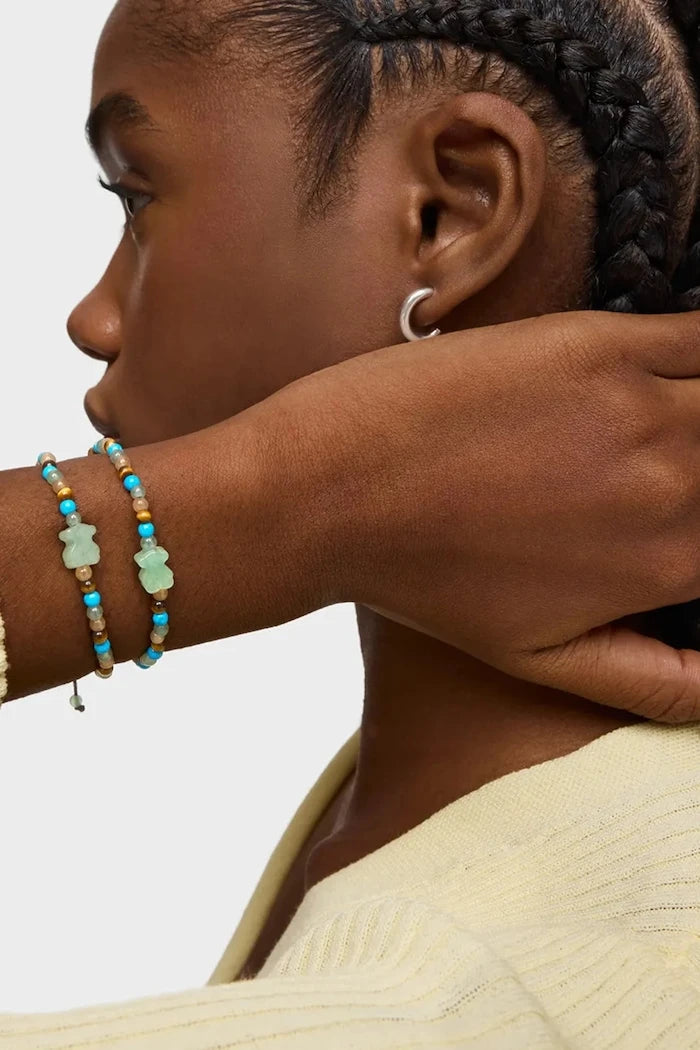 Doğal taşlı Tous bilezik