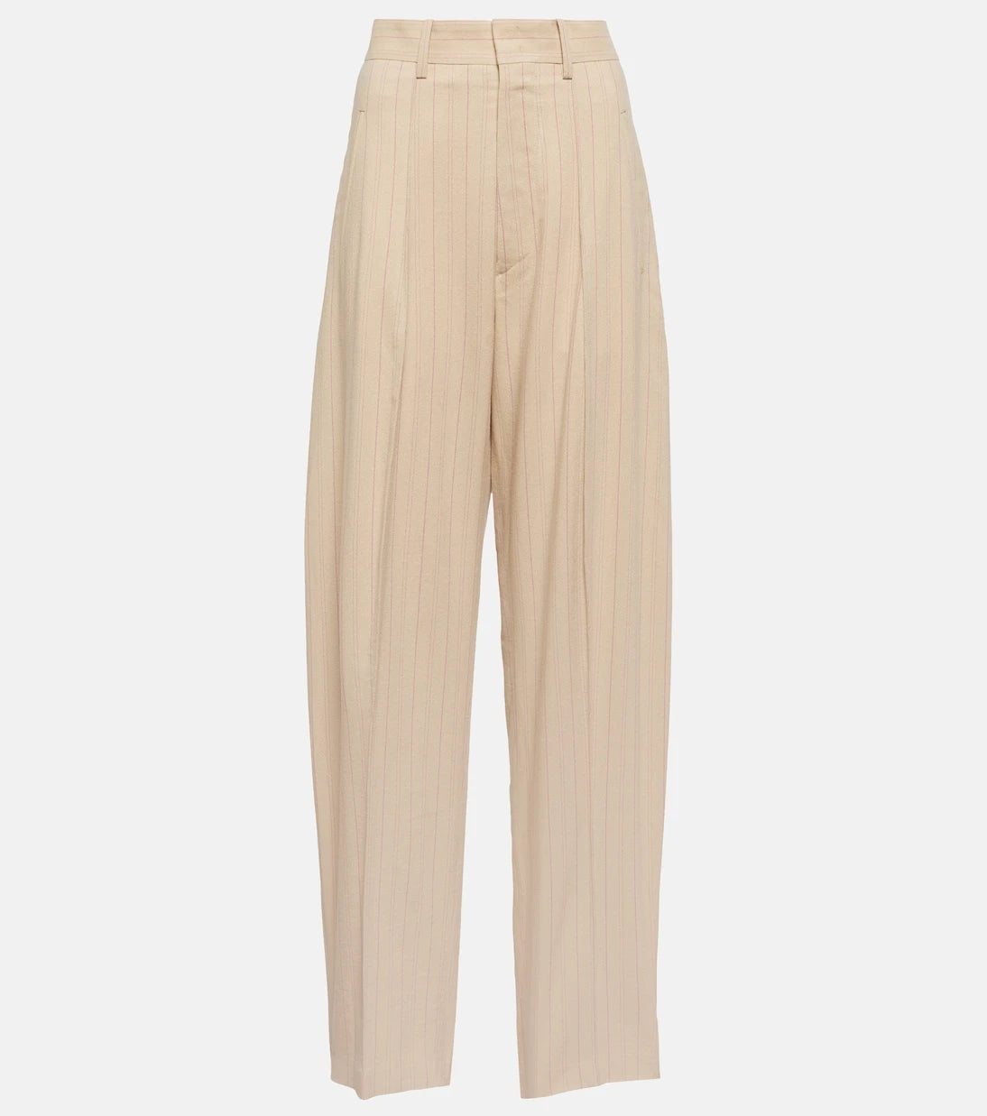 Isabel Marant - Sopiavea pinstriped high-rise pants