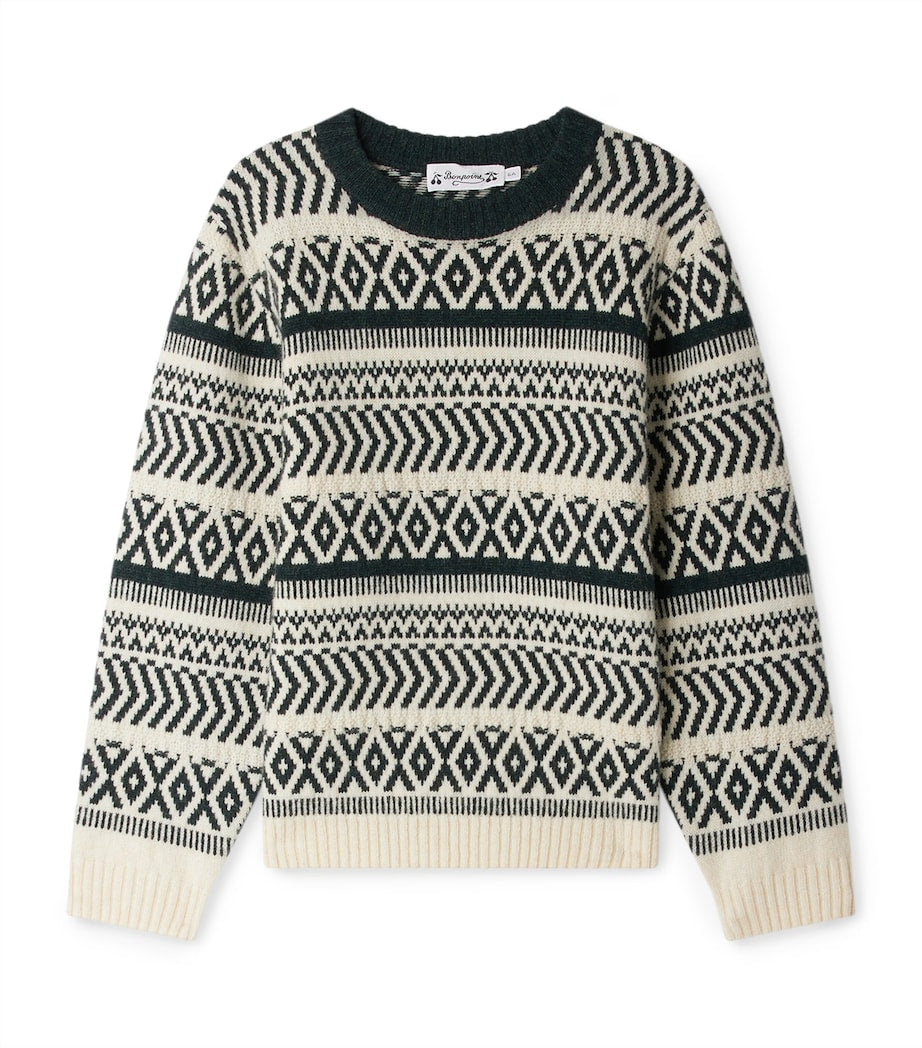 Wool Jacquard Jasiel Sweater (10-14 Years)