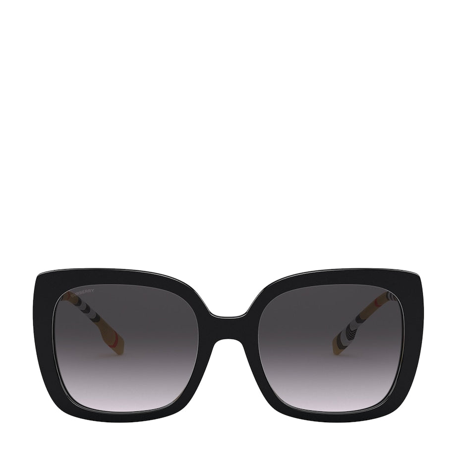 Black Oversized Square Sunglasses