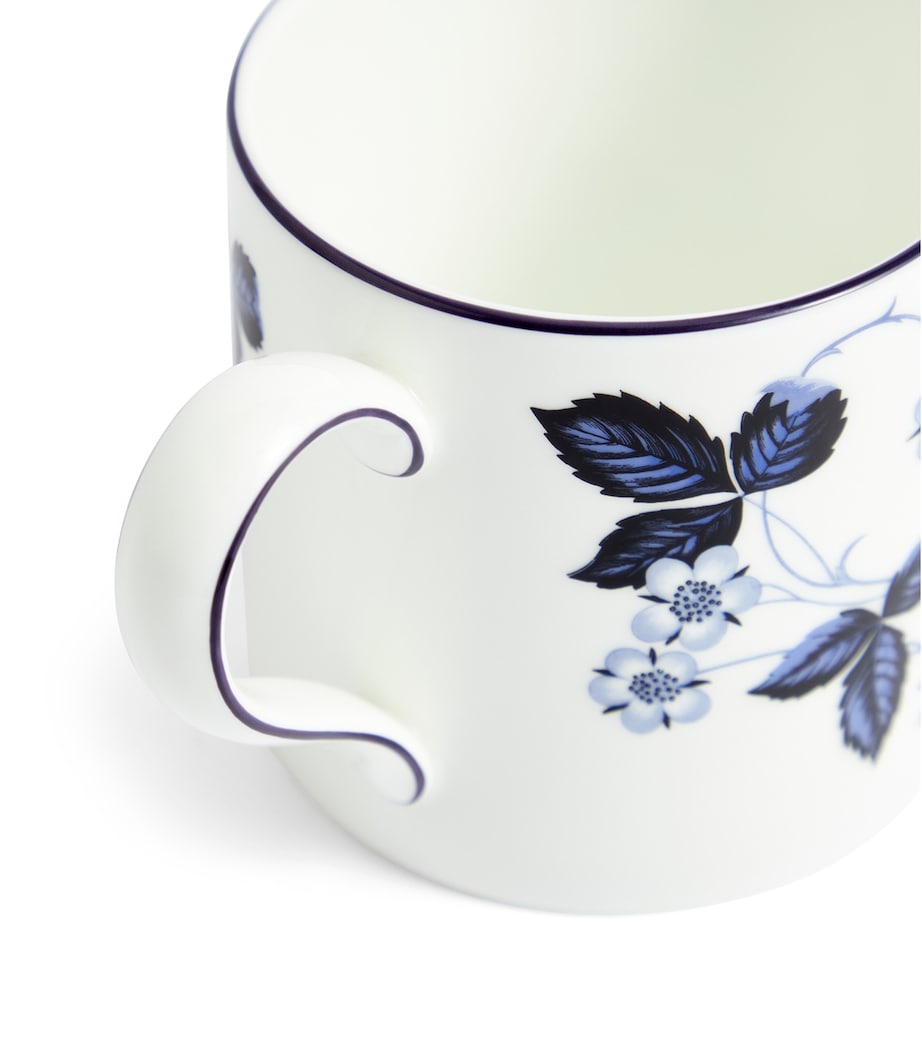 Wild Strawberry Inky Blue Mug