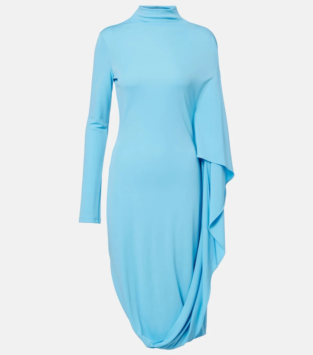 Stella McCartney - Draped jersey midi dress
