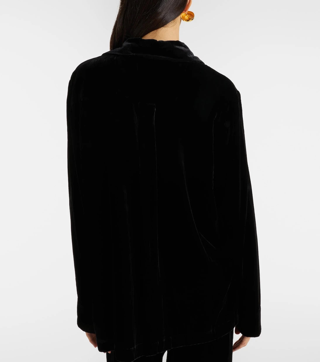 Asceno - Calabasas velvet shirt