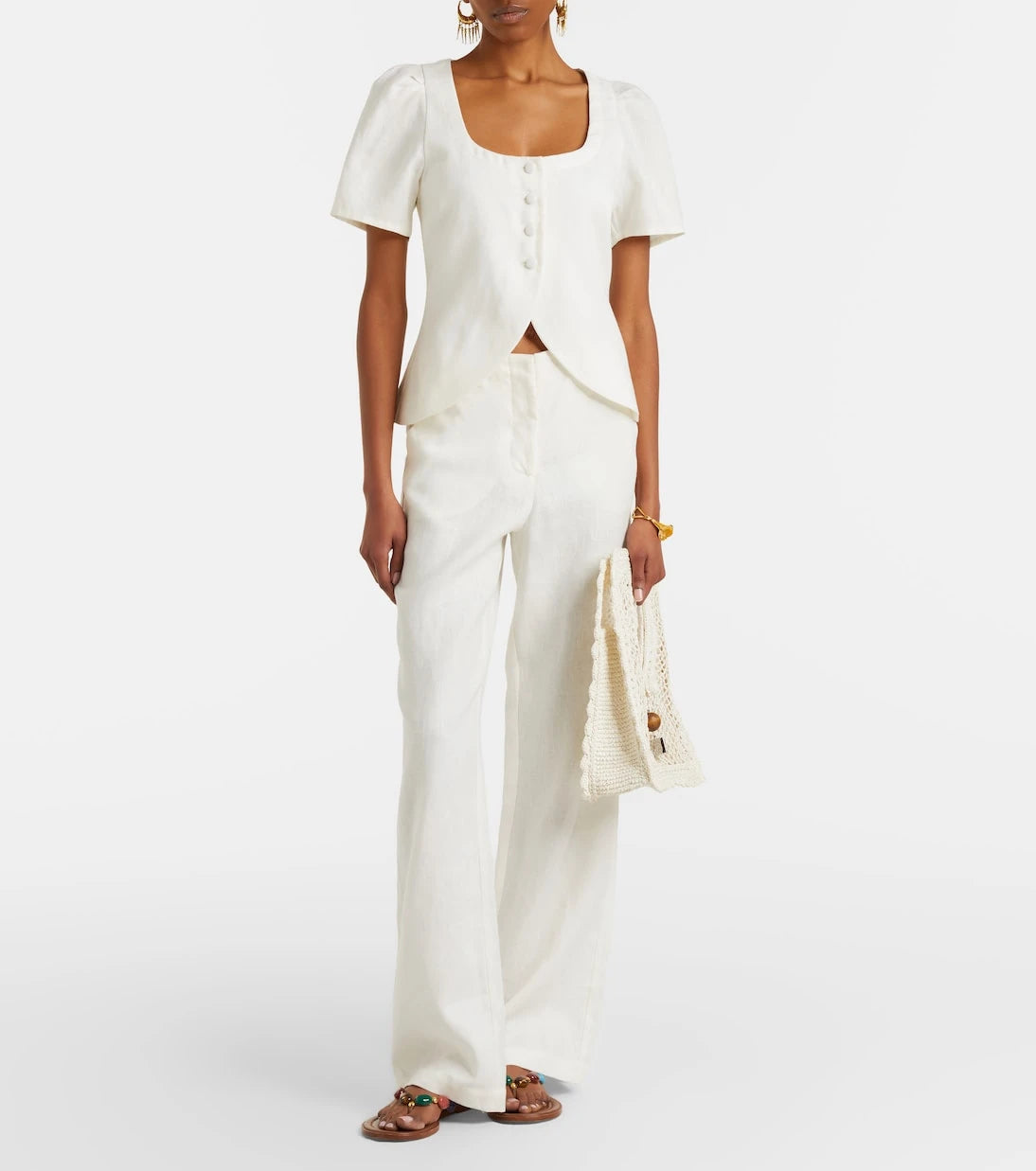 Faithfull - Emma linen top