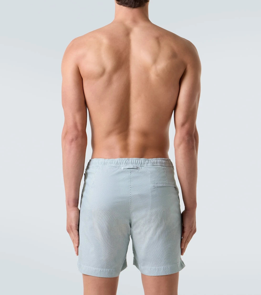 Orlebar Brown - Bulldog Drawcord striped swim trunks