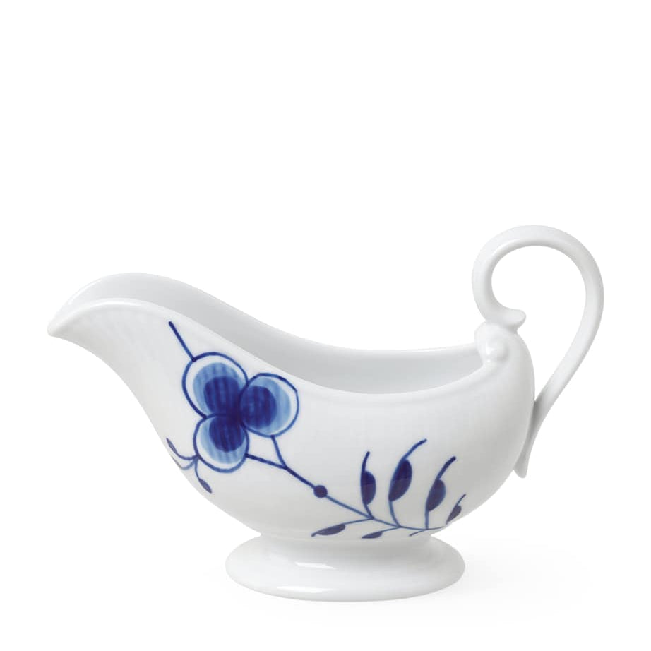Blue Fluted Mega Gravy Boat