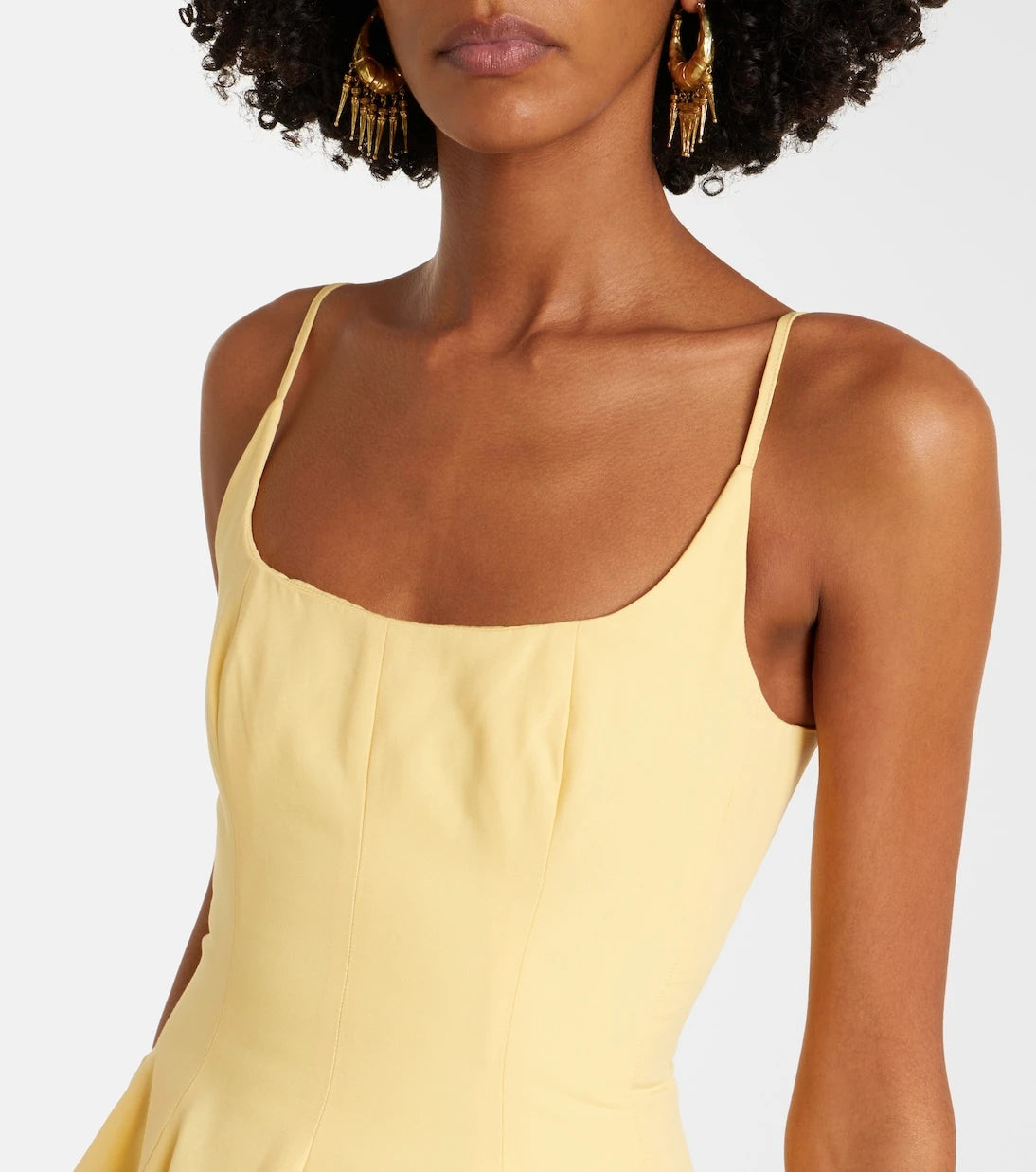 Staud - Joy cotton-blend gown