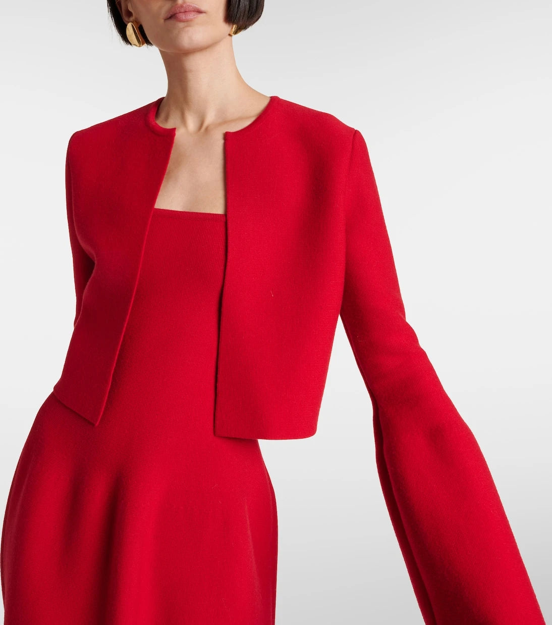 Gabriela Hearst - Katlin cropped wool jacket