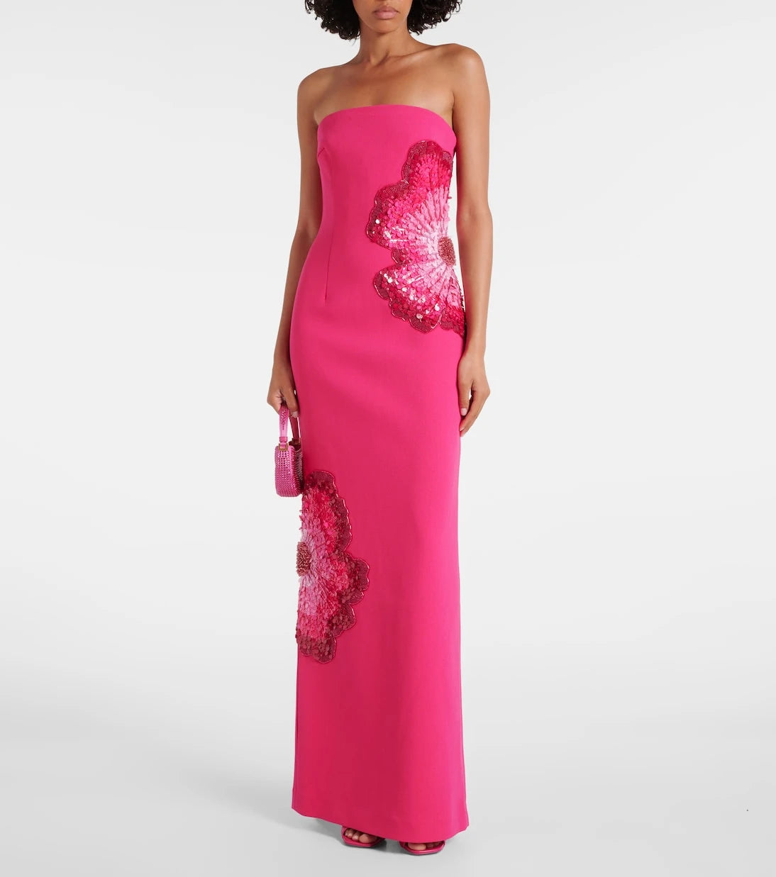 Rebecca Vallance - Layana embellished strapless gown