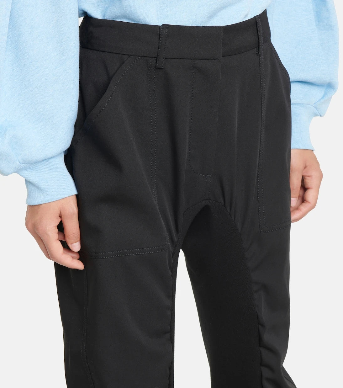 Stella McCartney - Tina ruched wool pants