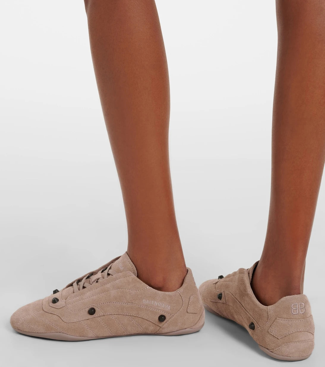 Balenciaga - حذاء سنيكرز سيتي من الشمواه