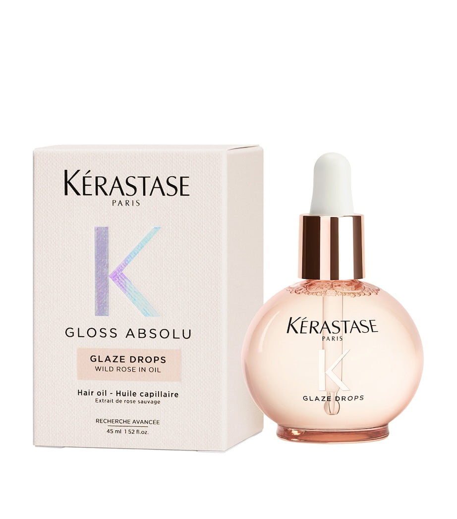 Gloss Absolu Glaze Drops Wild Rose Hair Oil (45ml)