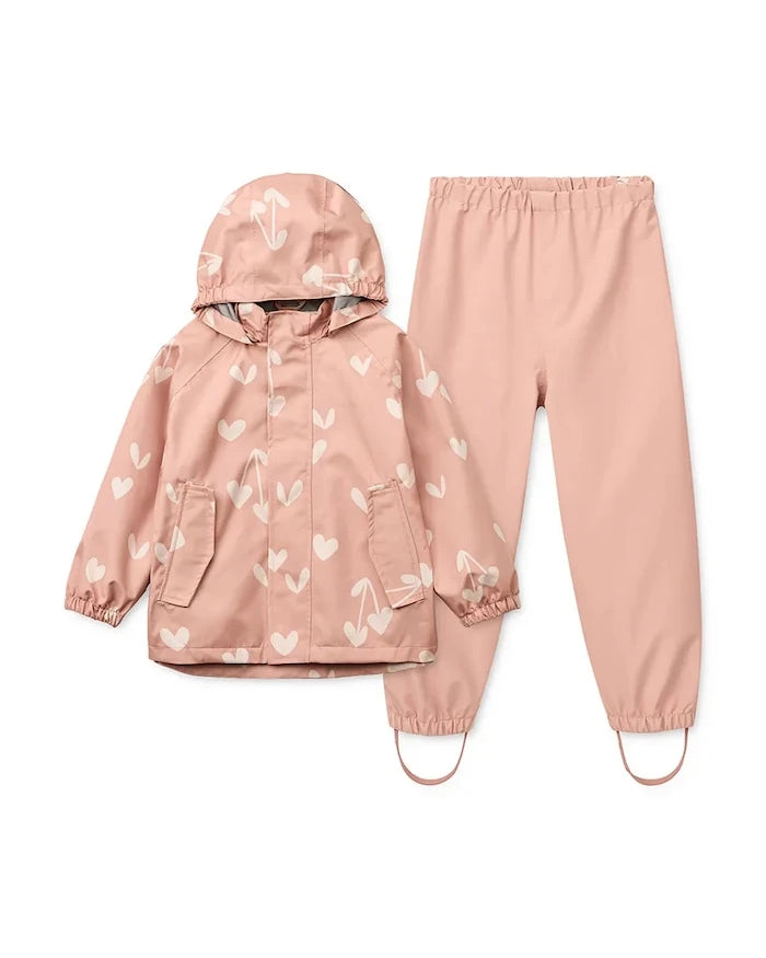 Liewood Manu Rainwear Set Çocuk Yağmurluk Takımı