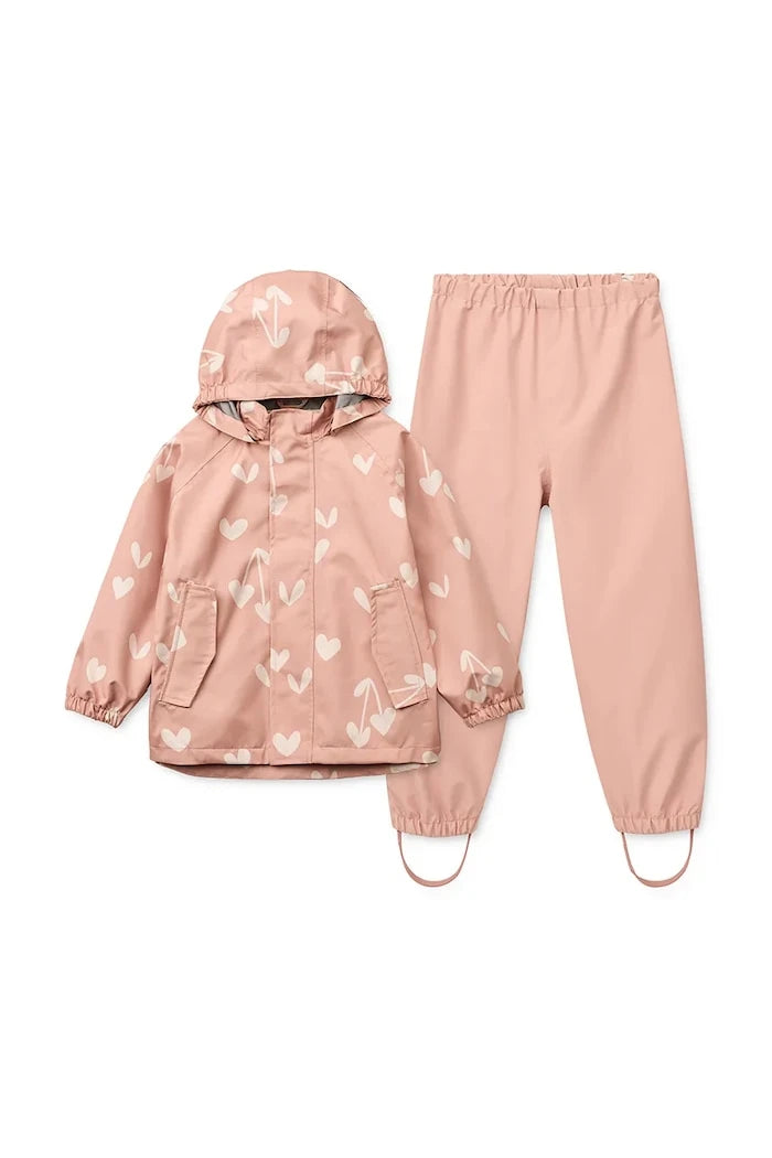 Детски яке и панталон Liewood Manu Rainwear Set