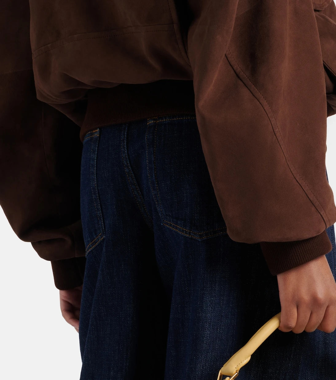 Loewe - Suede blouson jacket