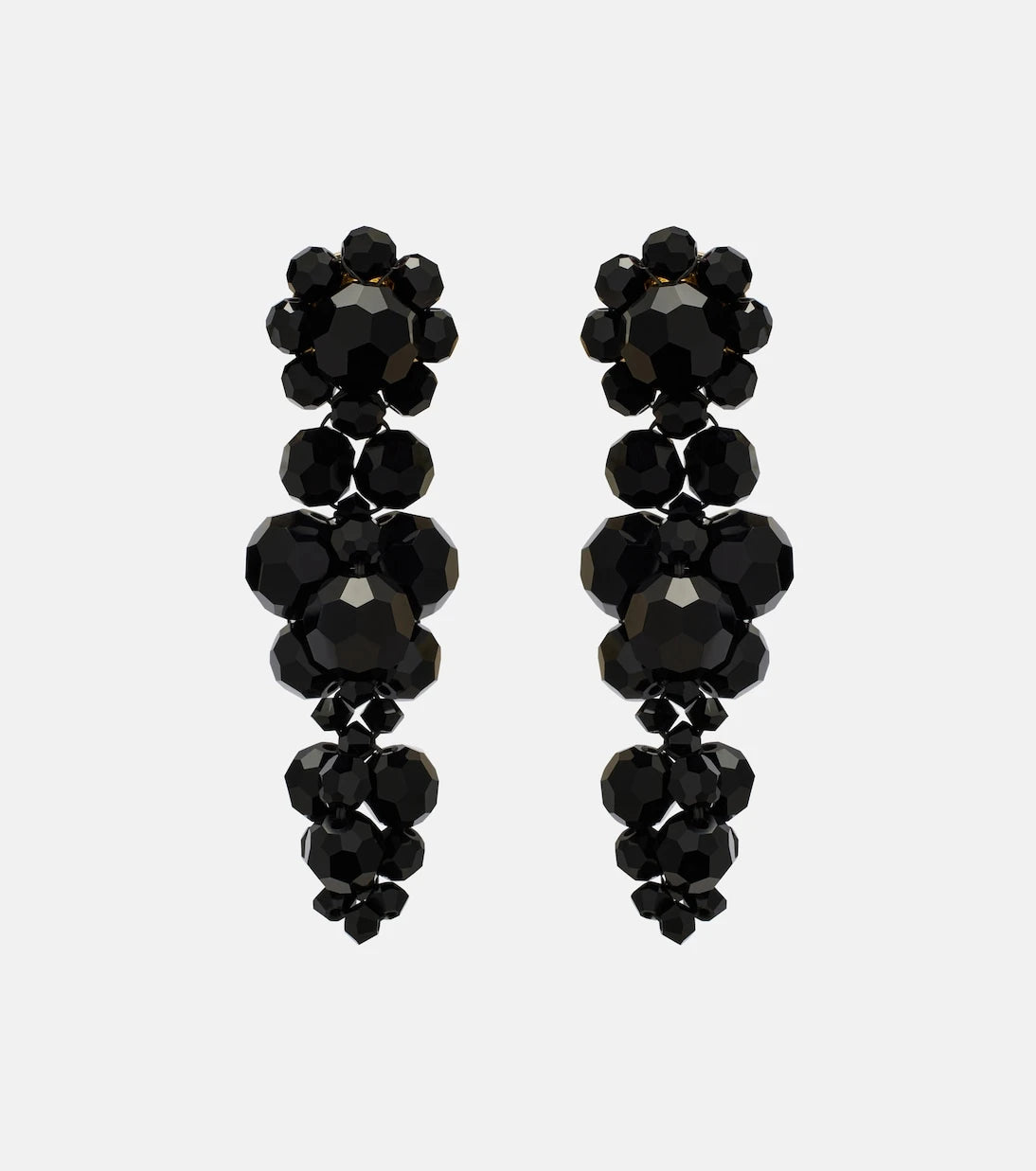 Simone Rocha - Crystal-embellished drop earrings