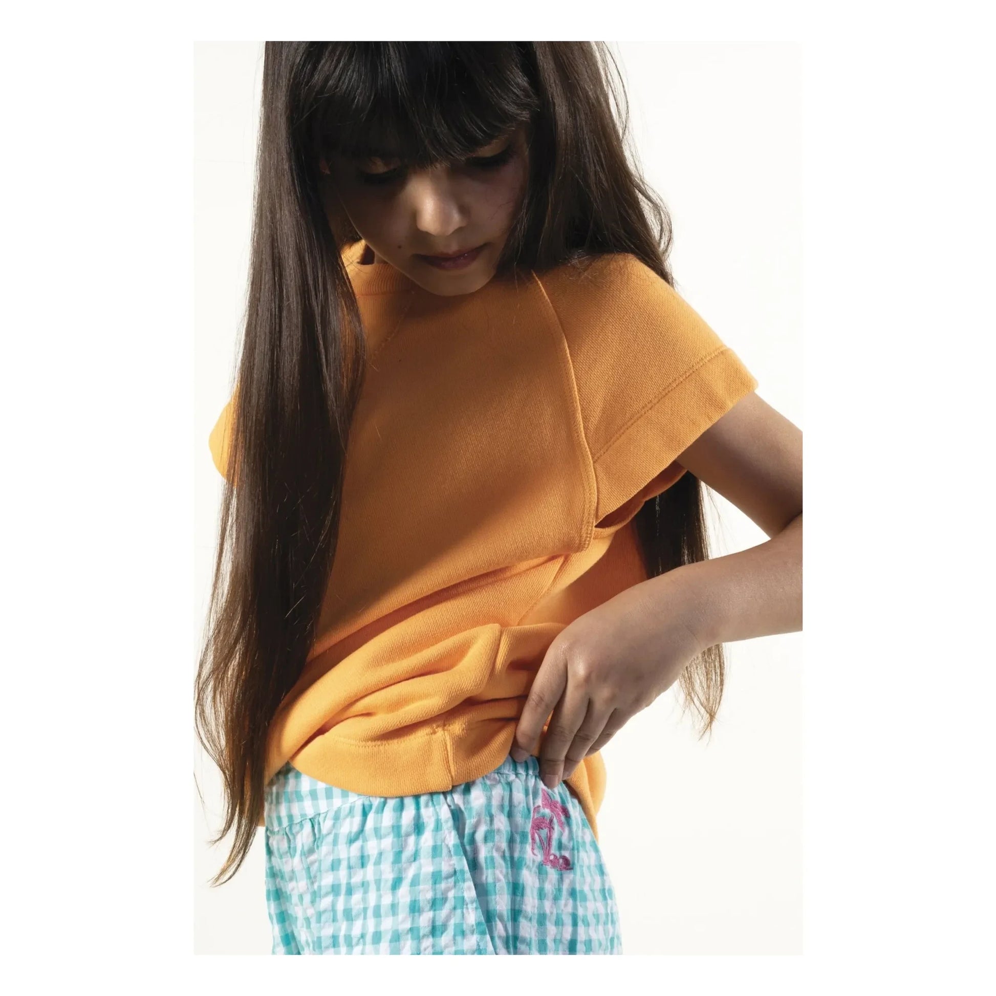 Sunchild - Bisbee Vichy pants | Turquoise