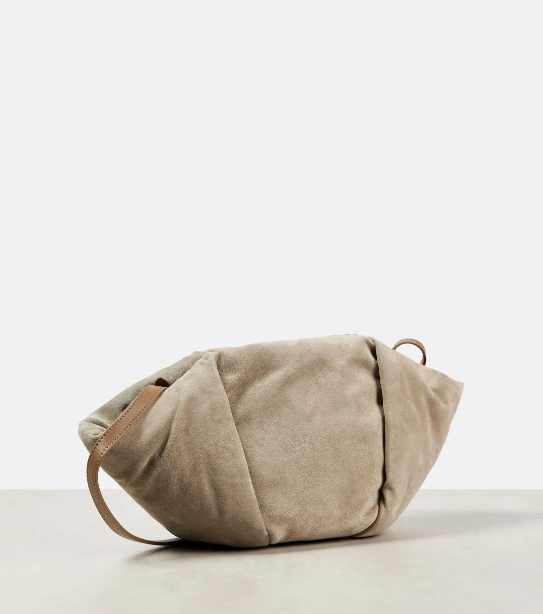 Brunello Cucinelli - Fold-Over Small suede clutch