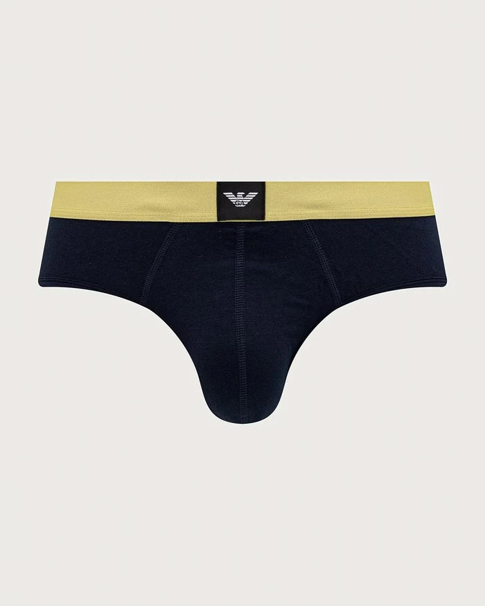 Emporio Armani Underwear Erkek Pamuklu Slip 3'lü
