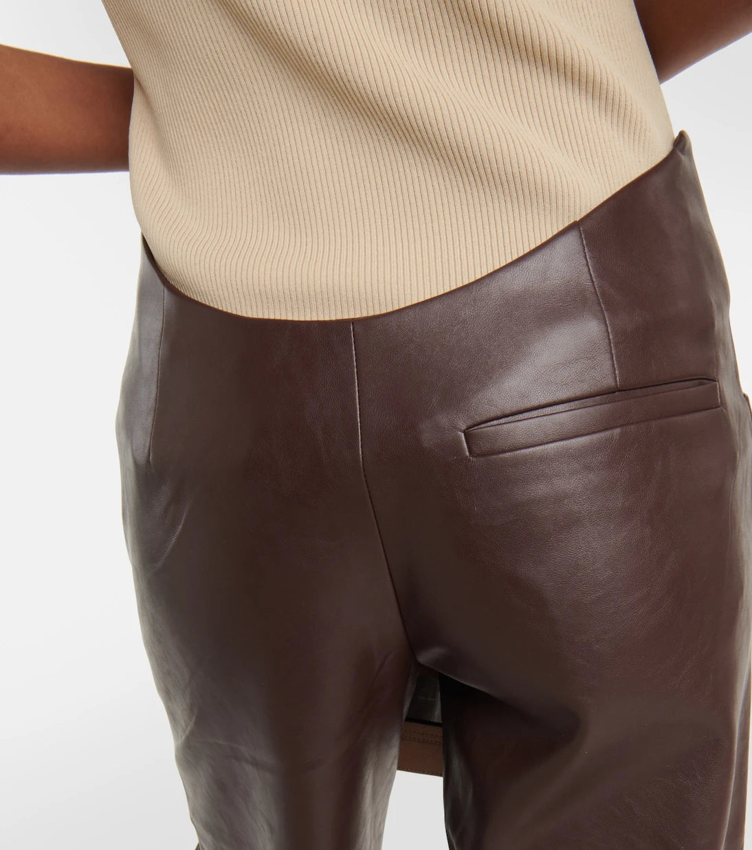 Aya Muse - Low-rise wide-leg pants