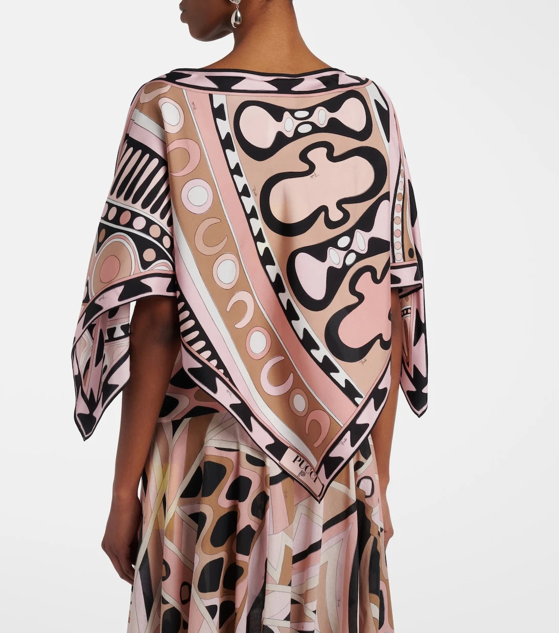 Pucci - Soleil silk twill blouse