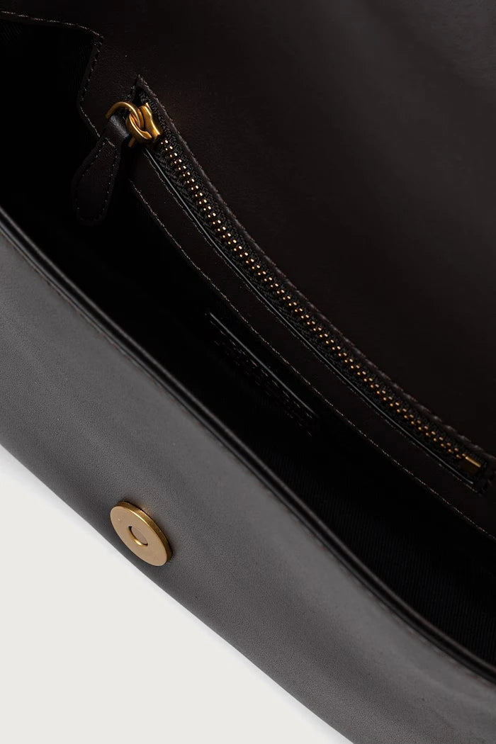 Pinko kadın deri crossbody çanta