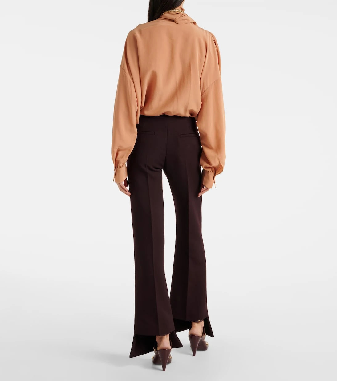 Chloé - Wool wide-leg pants