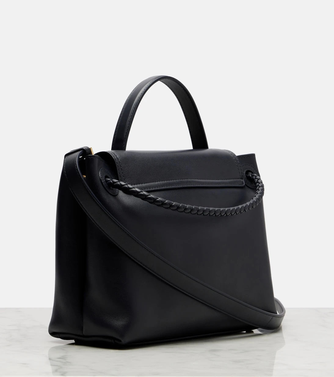 Bottega Veneta - حقيبة توت جلد صغيرة Ciao Ciao