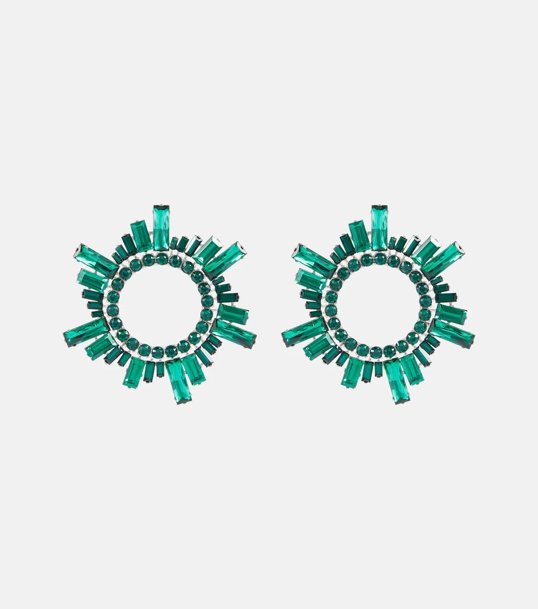 Amina Muaddi - Begum crystal-embellished earrings